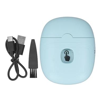 Imagem de Cortador de unhas automático elétrico recarregável, cortador de unhas de segurança inteligente para bebês adultos, branco, cuidado eficiente das unhas, segurança de usar, ferramenta versátil, controle