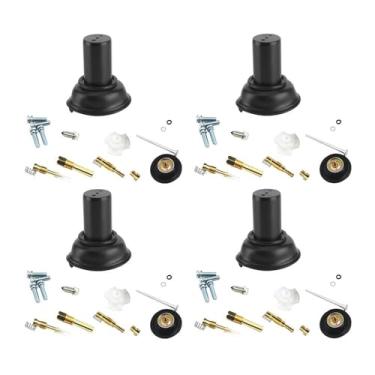 Imagem de Kit de reparo de reconstrução de carburador de motocicleta para Honda NV400 VLX400 NV600 VT600 VLX600 Shadow400 Steed400 Shadow600 Bros400 NC25E 26 (4 conjuntos)