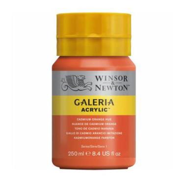 Imagem de Tinta Acrílica Galeria Winsor & Newton 250ML, C. ORANGE HUE - 090
