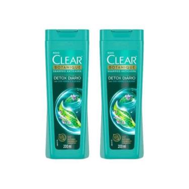 Imagem de Shampoo Clear 200Ml Detox Diario-Kit C/2Un
