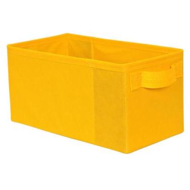 Imagem de Caixa Colorida 14x15x28 - Com Alça - Organicanto, Amarelo, P