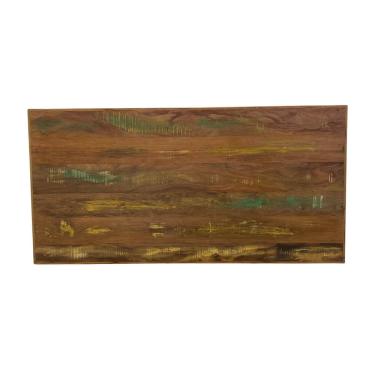 Imagem de Painel em Madeira de Demolição com Tinta Pátina 2m X 1m Sudeste Rústico