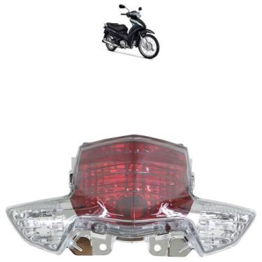 Imagem de Lanterna Traseira Biz 110i 2018 2019 2020 2021 2022 2023 2024 Bicolor 