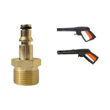 Imagem de Conector de Mangueira de Alta Pressão 14mm - Adaptador M22 para Lavado