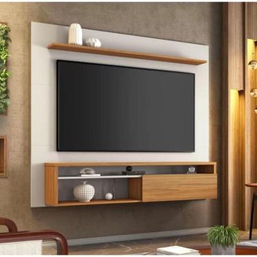 Imagem de Painel Nt1100 160cm Para Tv Até 65 Polegadas Notável Off White Com Freijo Trend