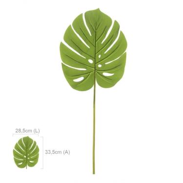Imagem de Folha Costela De Adão Real Toque Real Verde 84cm