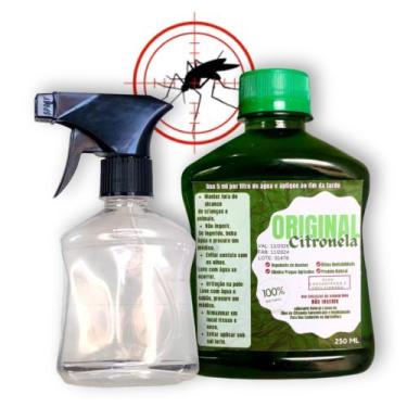 Imagem de Citronela Concentrada - Repelente Natural - 250ml (rende 25 Litros) - 