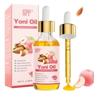 Imagem de GPP Óleo De Limpeza Natural Yoni Para Mulheres, Equilíbrio Ph E Umidade, Pelos Encravados Vaginais Femininos, Fórmula Nutritiva Hidratante Todos Os Tipos Pele, Cuidado Com Vitamina (Pêssego)