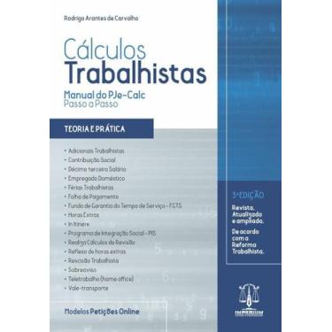 Imagem de Cálculos Trabalhistas 3 Edição - Teoria E Prática - Editora Imperium