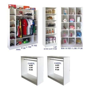 Imagem de Móveis Para Loja Roupa Closed Expositores Araras - ATACADÃO RODRIGUES