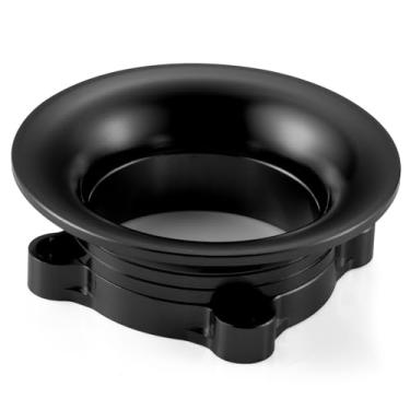 Imagem de WEFEINO Metal Cooling Fan Cover Air Inlet Channel 25mm Upgrade Parts for 1/10 Sakura D4 RC Road Drift Car (Black)