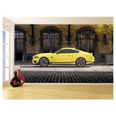Imagem de Papel De Parede 3D Carro Ford Mustang Muscle Car 3,5M Car84 - Você Dec