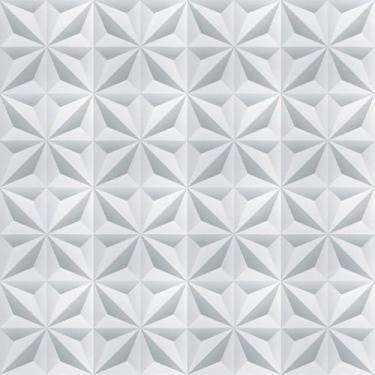 Imagem de Papel de Parede 3D Geométrico Cinza Claro 5 metros = 1 Rolo de 5m X 45cm Adesivo Autocolante Sala, Quarto, Cozinha