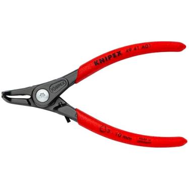 Imagem de KNIPEX Alicate de precisão externo de 12,7 cm com pontas dobradas, cabo de plástico (4941A01)