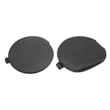 Imagem de Capas de gancho de reboque de para-choque dianteiro e traseiro BHN1-50-EL1-BB para substituição 3 2014-2019