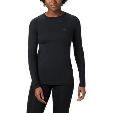 Imagem de Blusa Columbia Feminina Midweight II Segunda Pele, G, Preto