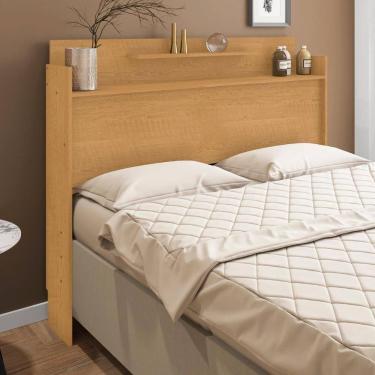 Imagem de Cabeceira De Casal Com 2 Prateleiras Cristais Naturalle