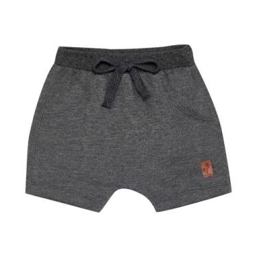 Imagem de Short Bebê Moletinho - 48256-455 - Pulla Bulla, Cinza, P