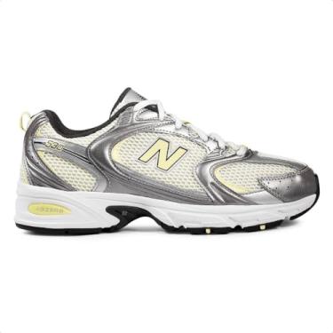 Imagem de New Balance Tênis masculino 530, Prata, 38