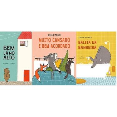 Imagem de KIT 3 LIVROS SUSANNE STRABER Bem lá no alto + Baleia na banheira + Mui