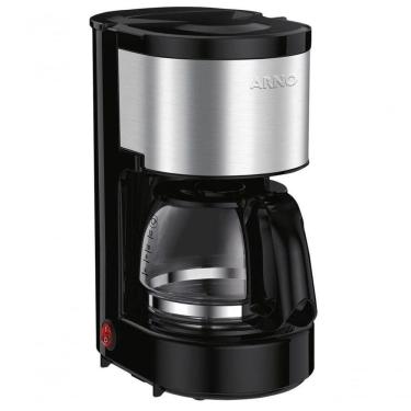 Imagem de Cafeteira Eletrica Arno 12 Xicaras 650w - Inox-preta 220V