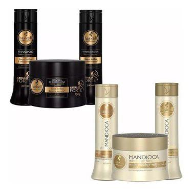 Imagem de Kit Haskell Cavalo Forte + Kit Haskell Mandioca 6 Produtos P