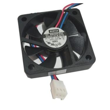 Imagem de Cooler 50x50x10 12V Rolamento 0.10 AMP - 1.20 WATTS - 3700 RPM - 9.0 C