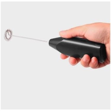 Imagem de Mini Misturador Batedor Mixer Elétrico Para Claras de Ovos Leite Café Utensílios de Cozinha Pilha