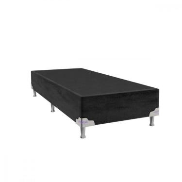 Imagem de Base Para Cama Box Solteirão 96x203x28 Sued Preto Portobel Preto