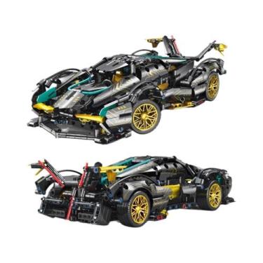 Imagem de Modelo De Carro De Corrida Criativo, Conjunto De Blocos De Construção 