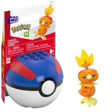 Imagem de Pokemon Torchic Building Set by MEGA