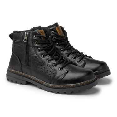 Imagem de Bota La Roche Masculina Couro Legítimo Design Sofisticado-Masculino