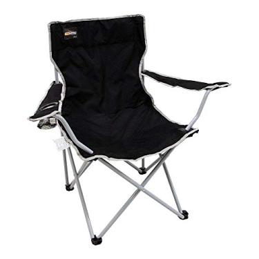 Imagem de Nautika, Cadeira Dobrável Alvorada Para Camping E Pesca, Com Base Reforçada E Confortável, Prática, Resistente, Com Estofamento Duplo, Ideal Camping E Pescaria