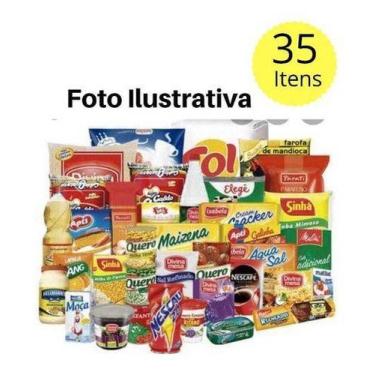 Imagem de Cesta Básica Completa -35 Itens ( Qualidade) -envio Imediato - Higipac