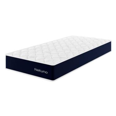 Imagem de Colchão Mola Ensacada Solteiro 22x88x188cm Netuno Azul - Casa Giulia
