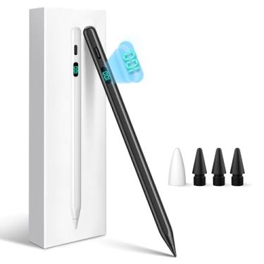 Imagem de Aspaper Caneta Stylus para iPad 2025-2018 com tela digital de carregamento rápido, lápis de alta precisão para iPad 10/9/8/7/6, 11th A16, Air 11/13 polegadas M2/M3, Pro 11/13 polegadas M4, Pro 12.9
