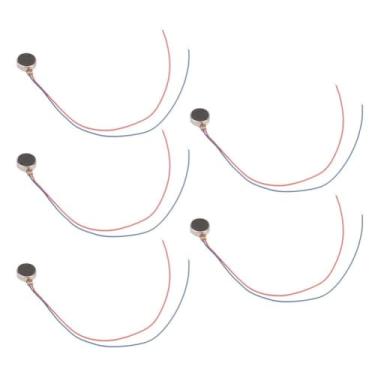 Imagem de DC 3V 0,02W 0,08A Flat Coin Cell Phone Vibratório Motor de Vibração 8mm 0830 12000rpm Compacto Durável Alto Desempenho Mobile Tablet Dispositivos Vestíveis Inteligentes
