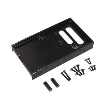 Imagem de simhoa 1:12 RC Car Fixed Warehouse Beam Peças de reposição Servo Mount Receiver Bracket para MN99S MN98, Preto