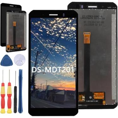 Imagem de Yuxyiony Nova tela de substituição para Hikvision DS-MDT201 tela de reparo de tela LCD e acessórios de ferramenta de substituição.