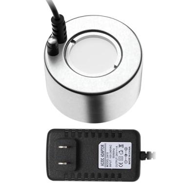 Imagem de alizzy Máquina de névoa ultrassônica, fonte interna de água com característica de lagoa portátil para répteis, umidificador de ar neblina para caldeirão de Halloween, mini máquina de neblina