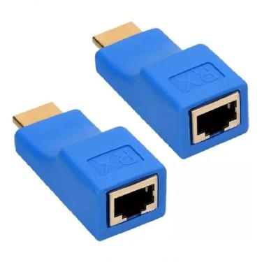 Imagem de Extensor Hdmi 30 Metros Via 1 Cabo De Rede Tsa Ex-011
