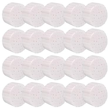 Imagem de ONEMED Rolos De Algodão Descartáveis Com 1000 Discos Brancos Não Estéreis, 100% Macios E Absorventes, Protetores Nasais Para Crianças Adultos