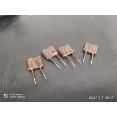 Imagem de 1x Capacitor Mica Prata 2,2nf/500v = 2k2/500v 5% S/Marcação - Icl