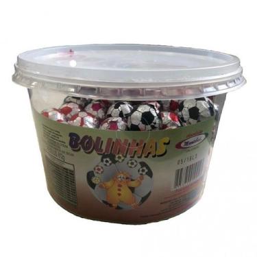 Imagem de Bolinhas De Chocolate Futebol 500g - Marisbel