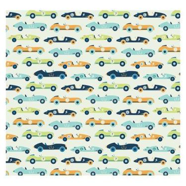Imagem de Papel de Parede Adesivo Infantil Carrinhos Quarto Menino - 788pcp - Al