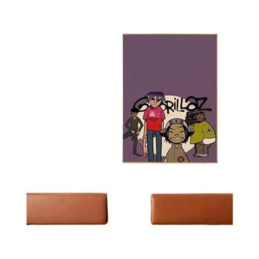 Imagem de Adesivo De Pôster De Papel Kraft Vintage Gorillaz Hip Hop, Decoração D