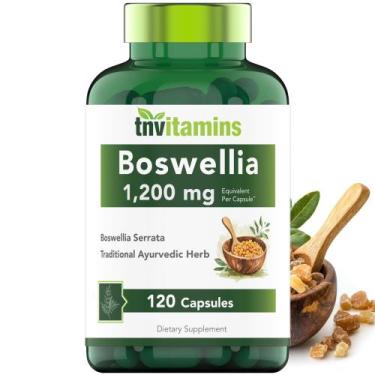 Imagem de Suplemento TN Vitaminas Boswellia Serrata Extrato de Ervas 1200 mg - t