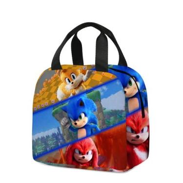 Imagem de Bolsa Térmica Portátil Kawaii Do Porquinho-da-Índia Sonic Para Criança