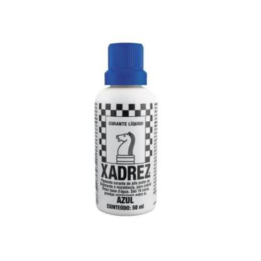 Imagem de Corante Líquido Xadrez 50ml Azul