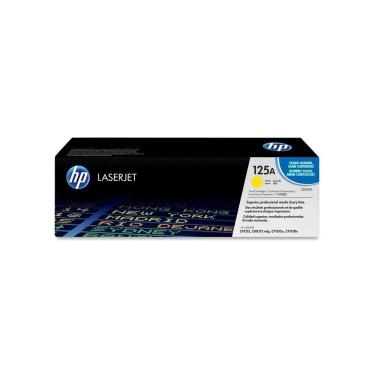 Imagem de Cartucho De Toner Original Hp 125a Amarelo 2.2k Cb542a Cb542ab